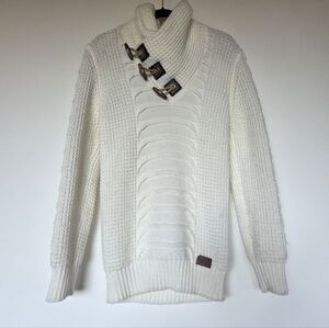 DONATED - LCR Black Edition Wool Blend Toggle Sweater